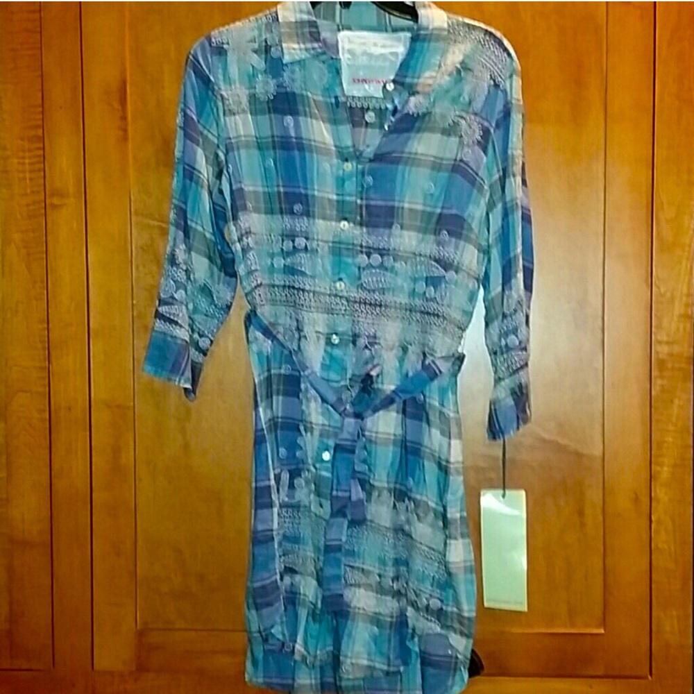 New Johnny Was 3J Workshop Dress Small